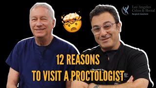 12 Reasons To Visit A Proctologist [upl. by Ellissa]