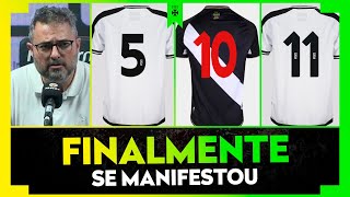 FINALMENTE SE MANISFESTOU ALEXANDRE MATTOS CONFIRMA NOVIDADES IMPORTANTES NO VASCO [upl. by Clevey242]