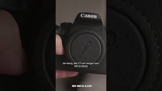 What Is Their Maximum ISO Canon 250D vs Canon 2000D Rebel T7 [upl. by Slemmer]