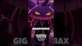 GIGANTAMAX GENGAR in Pokemon GO pokemongo gengar gigantamax shinypokemon pokemonhalloween [upl. by Colet]