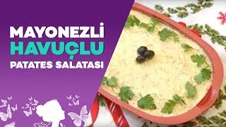 Mayonezli Havuçlu Patates Salatası Tarifi [upl. by Enitsirhk]