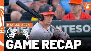 Orioles vs White Sox Game Recap 52324  MLB Highlights  Baltimore Orioles [upl. by Ernesta]