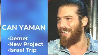 Can Yaman ❖ Interview ❖ Demet Ozdemir  New Project  Israel ❖ Closed Captions 2019 [upl. by Row401]