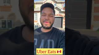 Uber eats canada 2023 fooddelivery ubereats [upl. by Bourn]