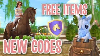 NEW 22 WORKING STAR STABLE REDEEM CODES JULY 2024 FREE STAR RIDER PETS ITEMS TACK amp CLOTHES [upl. by Dabbs]