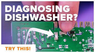 Troubleshooting Dishwasher Fuses and Control Boards  Whirlpool  Maytag  KitchenAid  Amana [upl. by Sivart669]