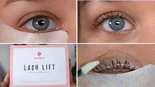 Eyelash lift review and tutorial [upl. by Thornie]