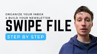 The BEST Way to Organize Newsletters in GMAIL FREE  Build your copywriting swipe file [upl. by Vange]