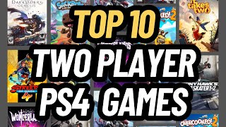 TOP 10 BEST TWO PLAYER GAMES FOR PS4 [upl. by Knorring]