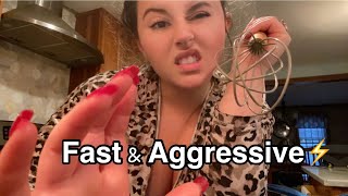 ASMR  The most random Fast amp Aggressive triggers 💥⚡️😵‍💫 [upl. by Leticia]