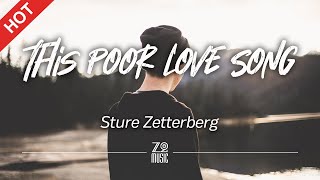 Sture Zetterberg  This Poor Love Song Lyrics  HD  Featured Indie Music 2021 [upl. by Eletnahc]