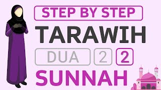 SECOND SET TARAWIH at Home a Female StepbyStep Beginners Guide to 2 Rakat Sunnah Taraweeh Prayer [upl. by Jessie155]