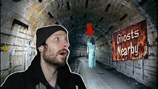 Terrifying Night Inside a HAUNTED TUNNEL Twin Tunnels Of Downingtown Pennsylvania [upl. by Nalla]