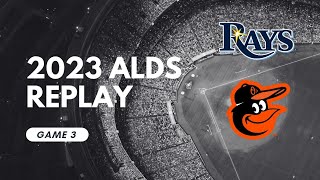 2023 ALDS replay Game 3 Orioles  Rays On Base Baseball cards and dice baseball board game [upl. by Elianora]