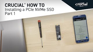 Part 1 of 4  Installing a Crucial® M2 PCIe NVMe SSD Prep [upl. by Nimesh]