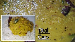 How to make dhal curry in Sri Lankan way with coconut milk dhal curry recipe Parippu curry [upl. by Oni]