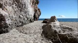 Playa Burriana Burriana Beach Nerja [upl. by Snook]