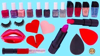 Dollar Tree Store Nail Polish  Lipstick Makeup Haul  Valentines Beauty 2020 Video [upl. by Lowe143]