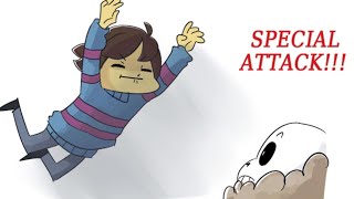 Frisks Special Attack  Undertale Comic Dub [upl. by Renard]