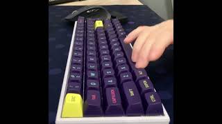 Sades Kunai Sound Test Gateron Yellow MT3 Cyber [upl. by Nahoj814]