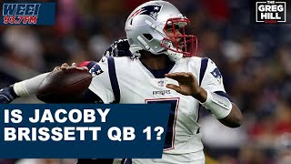 Will Jacoby Brissett start for the Patriots at quarterback next year [upl. by Standing]