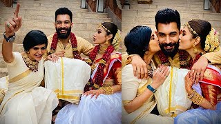 Mouni Roy Wedding में Groom Suraj Nambiar को Kiss करते Mandira Bedi Viral  Boldsky [upl. by Meggy139]