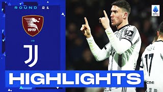 SalernitanaJuventus 03  Vlahovic hits brace in routine win Goals amp Highlights  Serie A 202223 [upl. by Anyl]