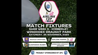 Novavit Griffons vs Airlink Pumas amp Windhoek Draught Griquas vs Leopards  Airlink Cup Round 3 [upl. by Repotsirhc550]