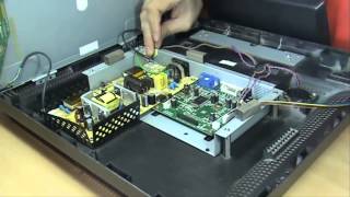 Tutorial Desmontar reparar Monitor PC Pantalla LCD y Volver a Montarla Monitor quotNUquot 19quot Parte 2 [upl. by Alakcim861]