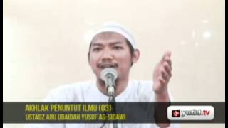 Pengajian Agama Islam Bahasa Indonesia AKHLAK PENUNTUT ILMU 03 [upl. by Toille]