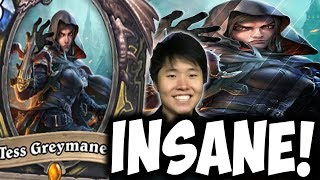 BURGLE ROGUE With TESS GREYMANE Is INSANE  THE WITCHWOOD  HEARTHSTONE  DISGUISED TOAST [upl. by Zoha]