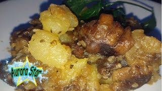 Patate e funghi in padella Ricetta [upl. by Sonitnatsnok163]