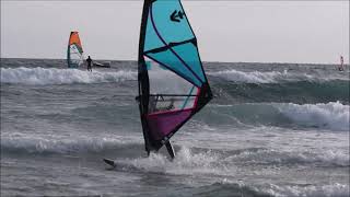 Windsurfing Carro France  28 october 2021 [upl. by Ayenat]