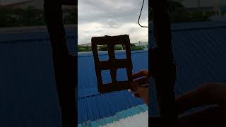 Life hack DIY Craft with box for making a window beautiful art [upl. by Ahsieket243]