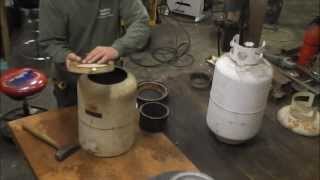 Gasifier build part 1 [upl. by Anilorak]