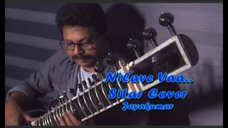 Nilavee Vaa  Jayakumar kottayam  Instrumental  Sitar Cover  Film Mownaragam Tamil  Ilayaraja [upl. by Aidil908]