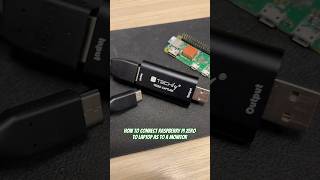 How to connect Raspberry Pi zero to laptop as to a monitor [upl. by Halie]