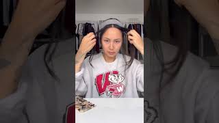 3 ways to wear a HEADBAND 🙆🏻‍♀️🖤 Hair Tutorial ✨ Handmade Small Business [upl. by Stavro]