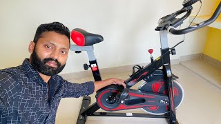 Spin Fitness Bike with 6Kg Flywheel  Fitness at Home  Home Workouts  fitness cycle  Air Bike 🚴 [upl. by Rosati692]