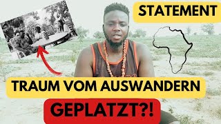 Afrika Auswanderer fliegen wieder zurück nach Europa Die Gründe etc [upl. by Acirtap173]