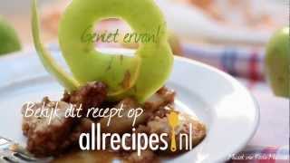 Apple Crumble  Allrecipesnl [upl. by Siramad419]