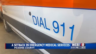 Pickens Co loses one of two ambulances [upl. by Enilreug]