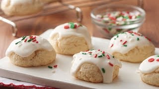 Easy Italian Christmas Cookies  Pillsbury Recipe [upl. by Nosduj]