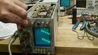 1774 Tektronix SC502 TM500 Oscilloscope Repair part 4 of 4 [upl. by Fanchet596]