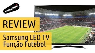 Samsung LED TV F5500 com Função Futebol  Avaliação [upl. by Furr]