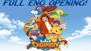 Digimon Data Squad Full English Opening Unleash Your Soul w Lyrics ExtendedRemix [upl. by Polivy]