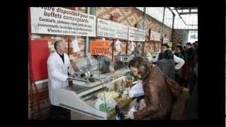 Rennes Market Rennes Marché de Rennes France [upl. by Kahl]