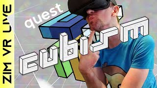 Cubism Gameplay on Quest  Sanity LOST [upl. by Ocirne]