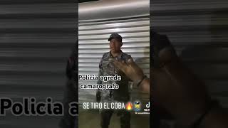 Policia agrede camarografo [upl. by Nytnerb84]