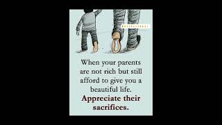 Respect for Parents motivationalquotes [upl. by Laenej]